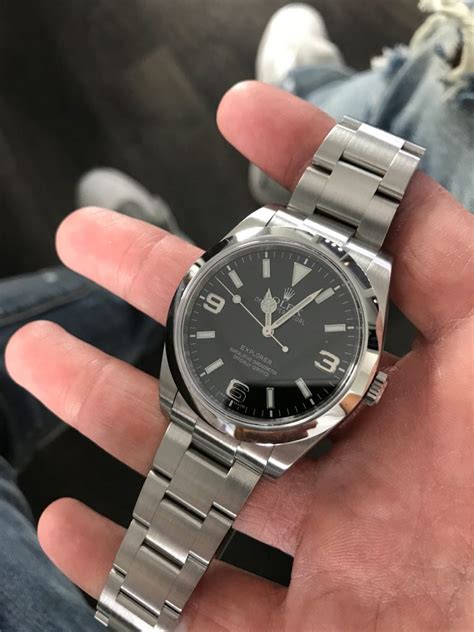 rolex explorer 39mm lug to lug|Rolex explorer 36mm.